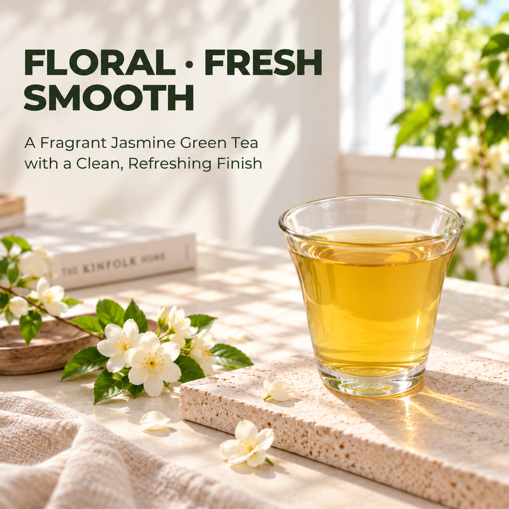 Jasmine Green Tea – Whole Leaf Tea Bags
