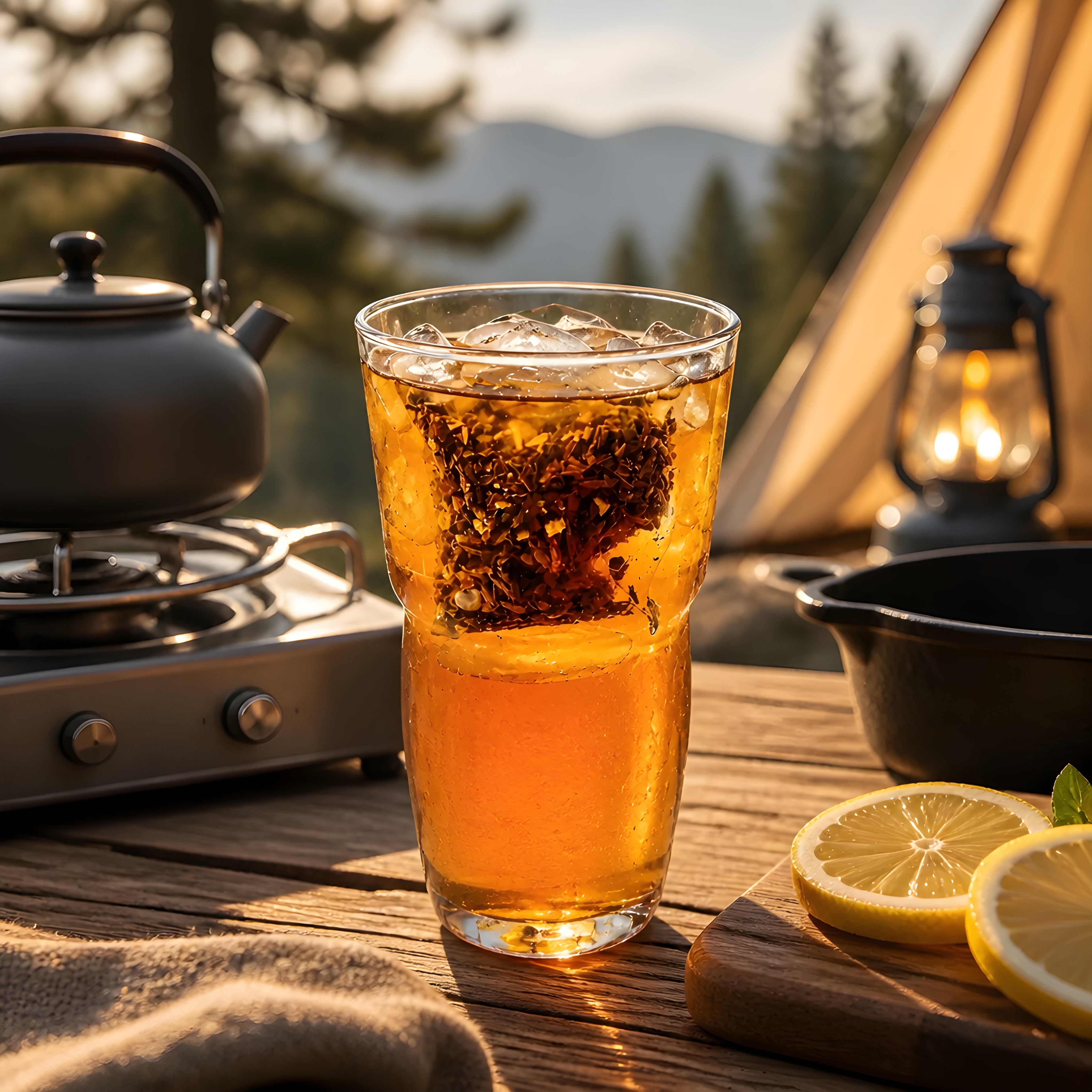 Citrus Black Tea Bags – Cold Brew, Whole Leaf, Made with Organic Black Tea, Fresh & Bright Taste (10 Sachets)