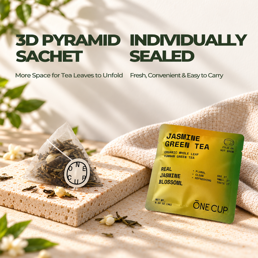 Jasmine Green Tea – Whole Leaf Tea Bags
